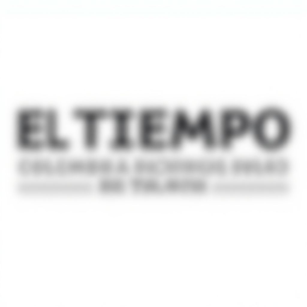 Logo del periódico El Tiempo